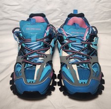 Balenciaga Blue Faux Leather