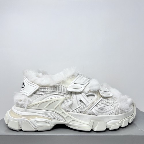Balenciaga track women fur - women's,