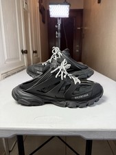 Balenciaga Black Faux Leather